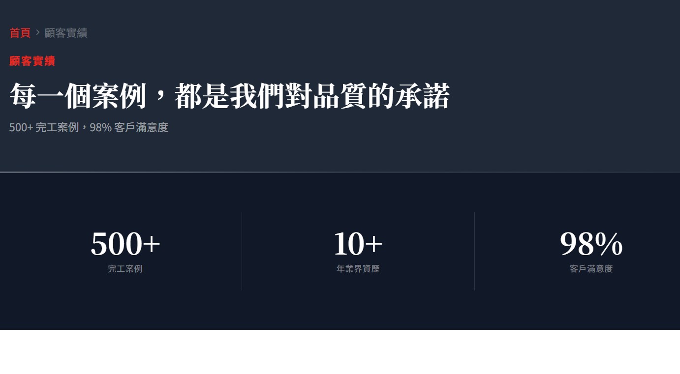 企業網站設計成果 4